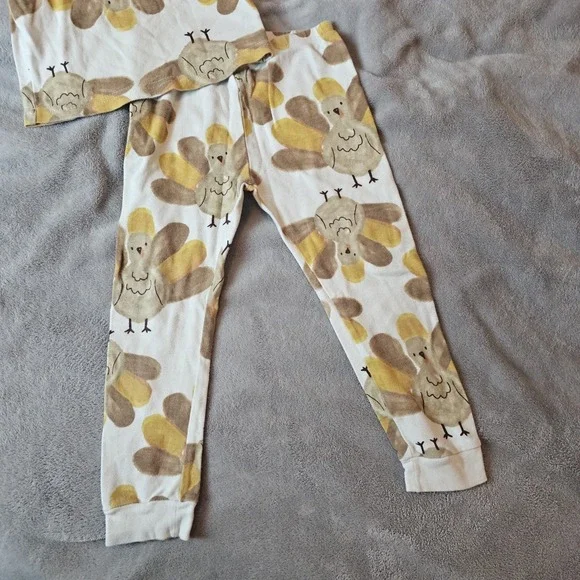 Turkey Carters Pajama Set 4t Thanksgiving - Picture 2 of 5
